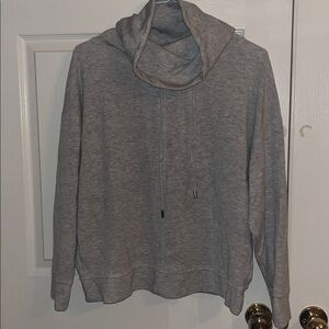 Cynthia Rowley Cowl neck pullover Women's Sweatshirt L heather grey